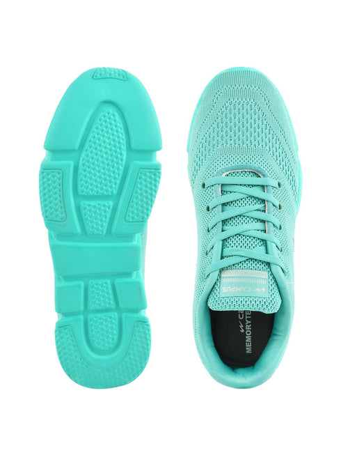 CAMP-BLING Green Women's Running Shoes